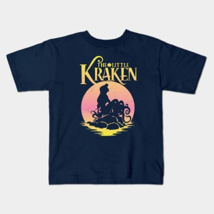 The Little Kraken (Navy) Kids T-Shirt